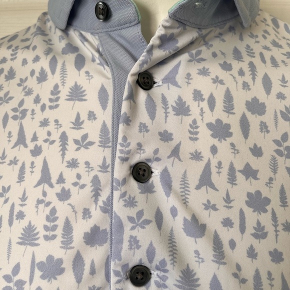 Mens Greyson Premium Short Sleeve Golf Polo Shirt Large - Picture 3 of 10